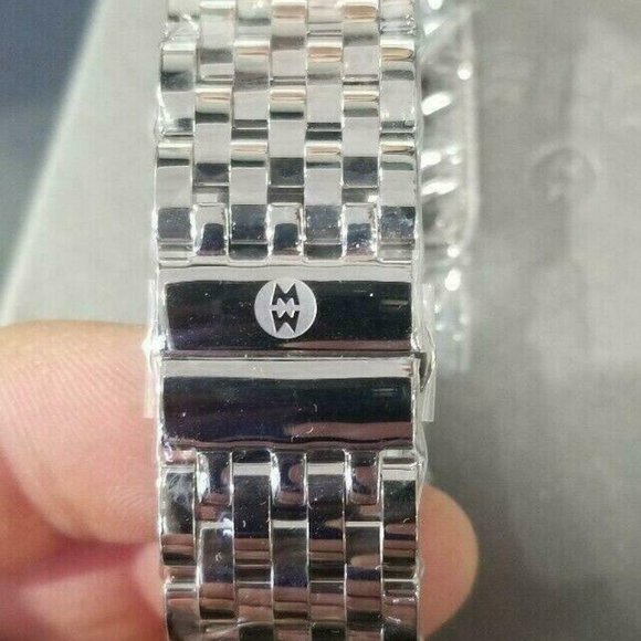 Michele Mother of Pearl 120 Diamonds Ladies Watch - Picture 3 of 5